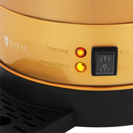 Royal Catering Tea maker with tap and drain tray 14 l 1500 W złodnych – image 4