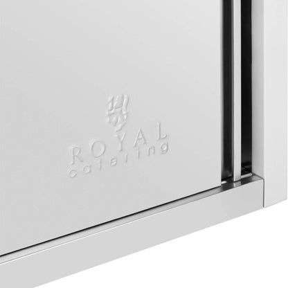 Royal Catering Catering wall cabinet with sliding doors STEEL 150 kg 150 x 40 x 50 cm – image 3