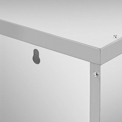 Royal Catering Catering wall cabinet with sliding doors STEEL 150 kg 150 x 40 x 50 cm – image 4