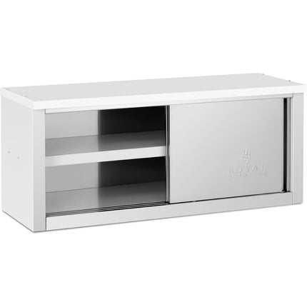 Royal Catering Wall cafeteria with sliding doors STAL 130 kg 120 x 40 x 50 cm – image 2