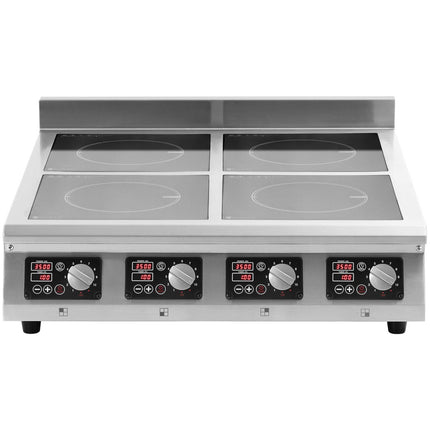 Royal Catering Inductive kitchen 4 burner adjustable timer 400 V 4 x 3500 W – image 5