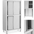 Royal Catering Stainless steel catering storage cabinet with sliding doors 120 kg 100 x 50 x 180 cm