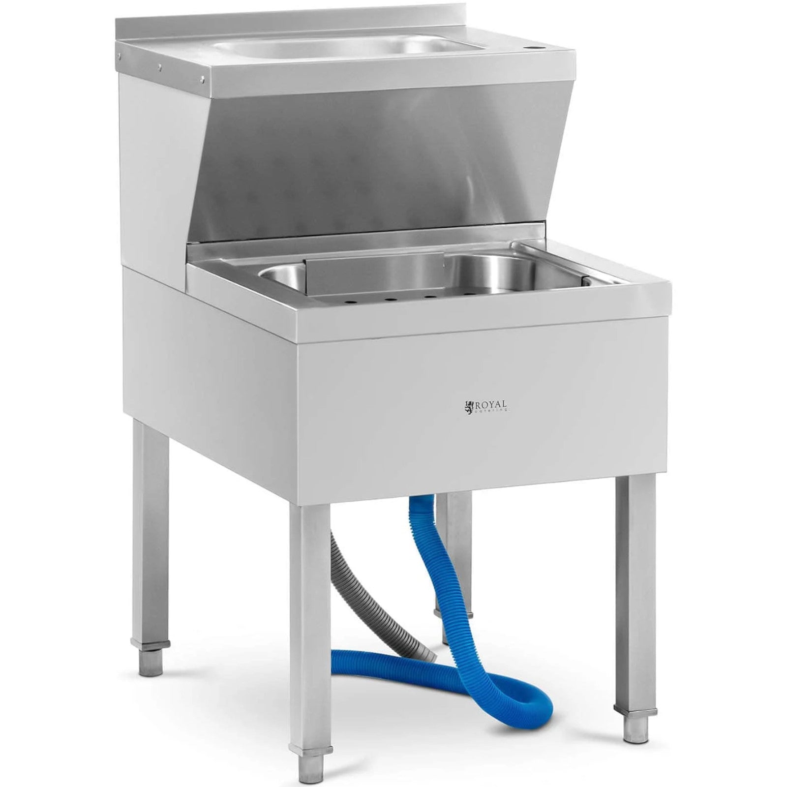 Royal Catering Mop cleaning sink with washbasin 61 x 50 x 84.5 cm – image 2