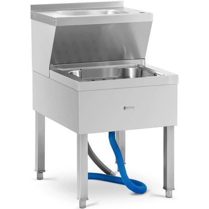 Royal Catering Mop cleaning sink with washbasin 61 x 50 x 84.5 cm – image 2