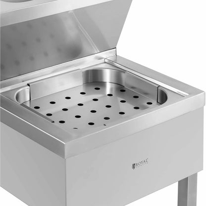 Royal Catering Mop cleaning sink with washbasin 61 x 50 x 84.5 cm – image 3