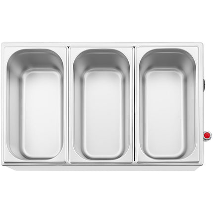 Royal Catering Bain marie electric heater with tap 2 x GN 1/2 600 W – image 12