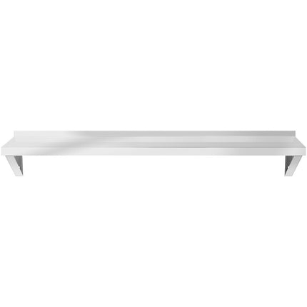 Royal Catering Wall hanging kitchen shelf of steel up to 80 kg 150 x 40 cm – image 5