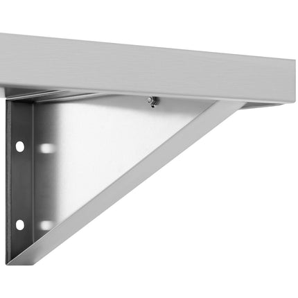 Royal Catering Wall-hung kitchen shelf made of steel, up to 80 kg, 100 x 40 cm – image 3