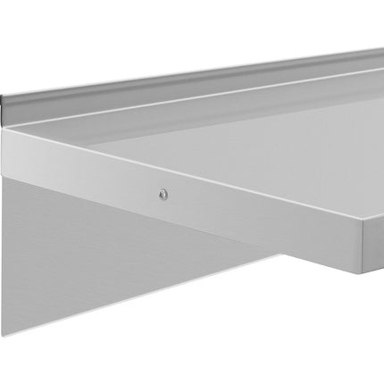 Royal Catering Wall-hung kitchen shelf made of steel, up to 80 kg, 100 x 40 cm – image 4