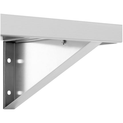 Royal Catering Wall hanging kitchen shelf of steel up to 80 kg 150 x 40 cm – image 9