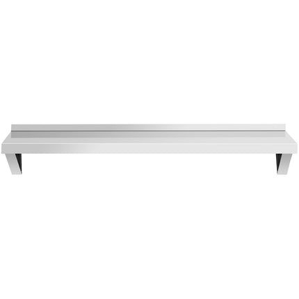 Royal Catering Wall hanging kitchen shelf of steel up to 80 kg 150 x 40 cm – image 12