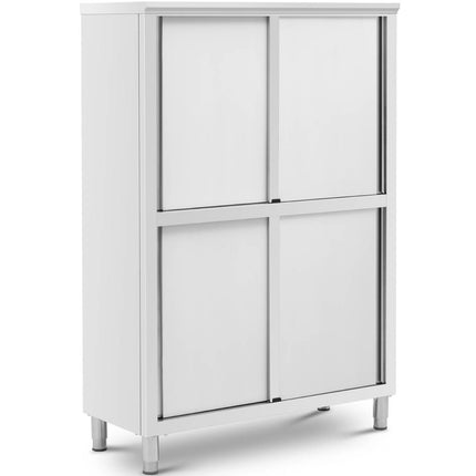 Royal Catering Storage cabinet stainless steel door sliding 120 kg 120 x 50 x 180 cm – image 8