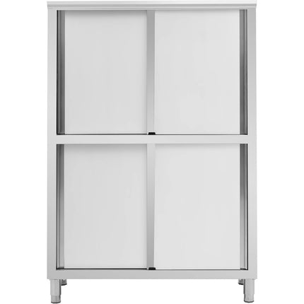 Royal Catering Storage cabinet stainless steel door sliding 120 kg 120 x 50 x 180 cm – image 12
