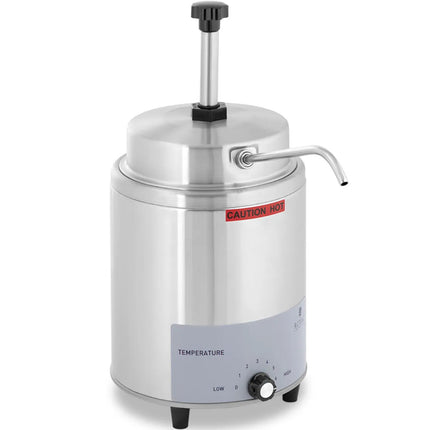 Royal Catering Electric sauce warmer with pump dispenser, 3.3 l, 550 W – image 2