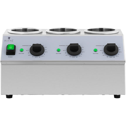 Royal Catering Bottle warmer for hot sauces 3x 1L 40-90C 550W – image 5