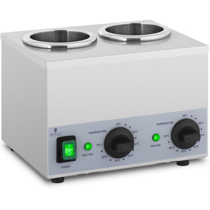Royal Catering Hot sauce bottle warmer 2x 1L 40-90C 400W – image 2