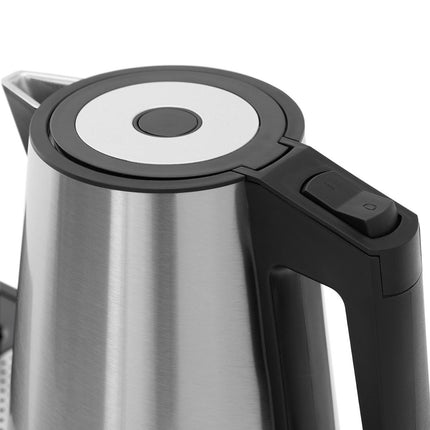 Royal Catering Hotel welcome kettle with tray 1,2 l 1800 W silver – image 4