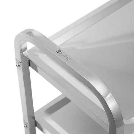 Royal Catering Catering waiter trolley for serving, 3 shelves, 69 x 34 cm, up to 81 kg – image 3