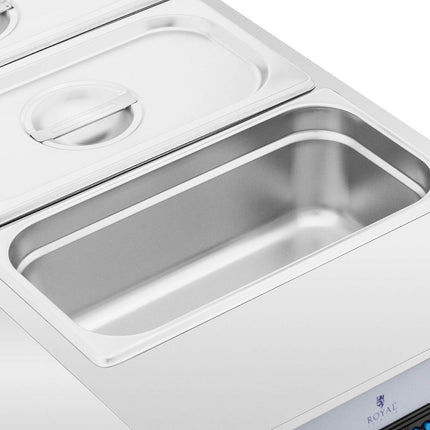 Royal Catering Chocolate hot water heater for sauces electric watering 3 x 3.2 l 1500 W – image 3