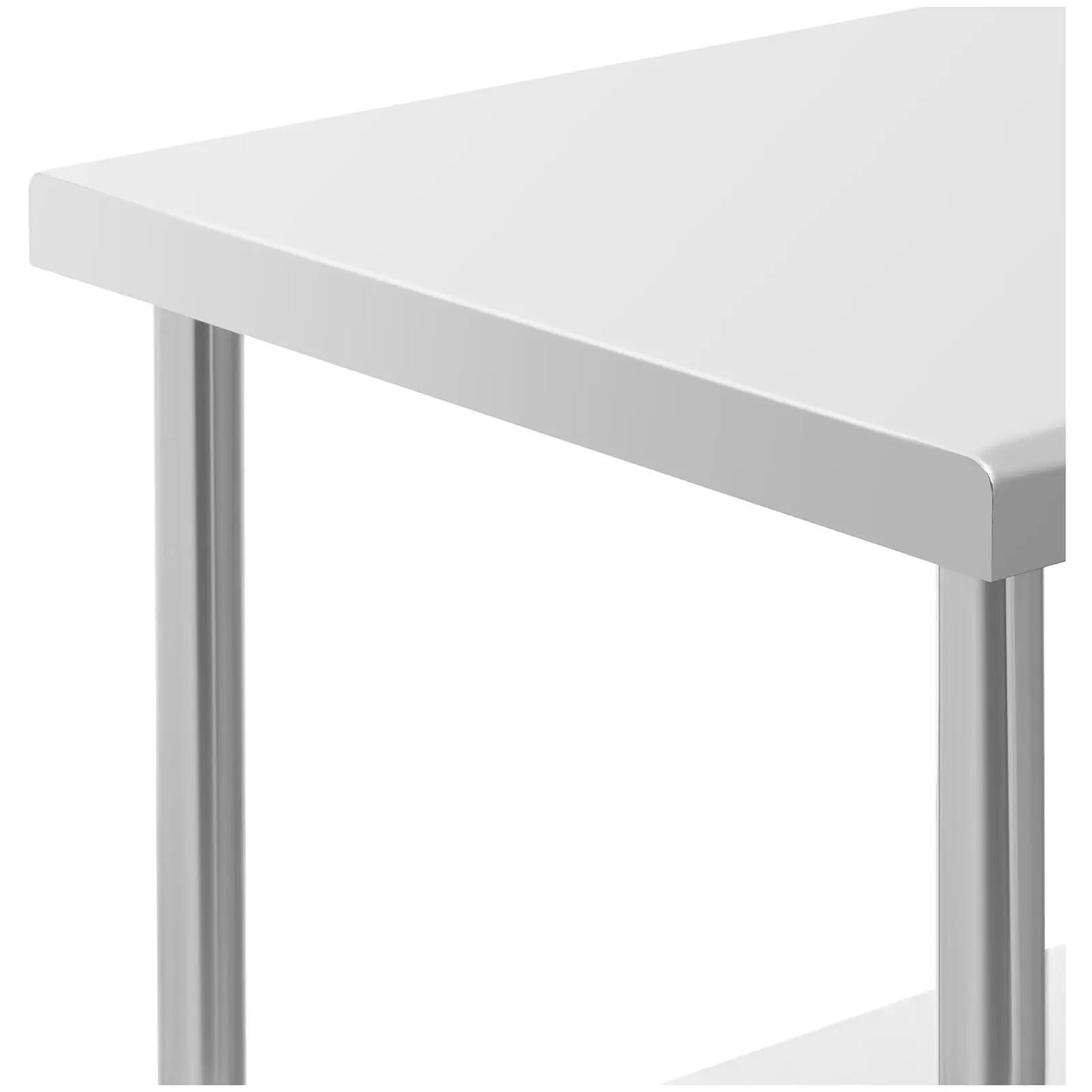 Royal Catering Table worktop on wheels, 2 levels, 60 x 80 cm, STEEL, up to 135 kg – image 9