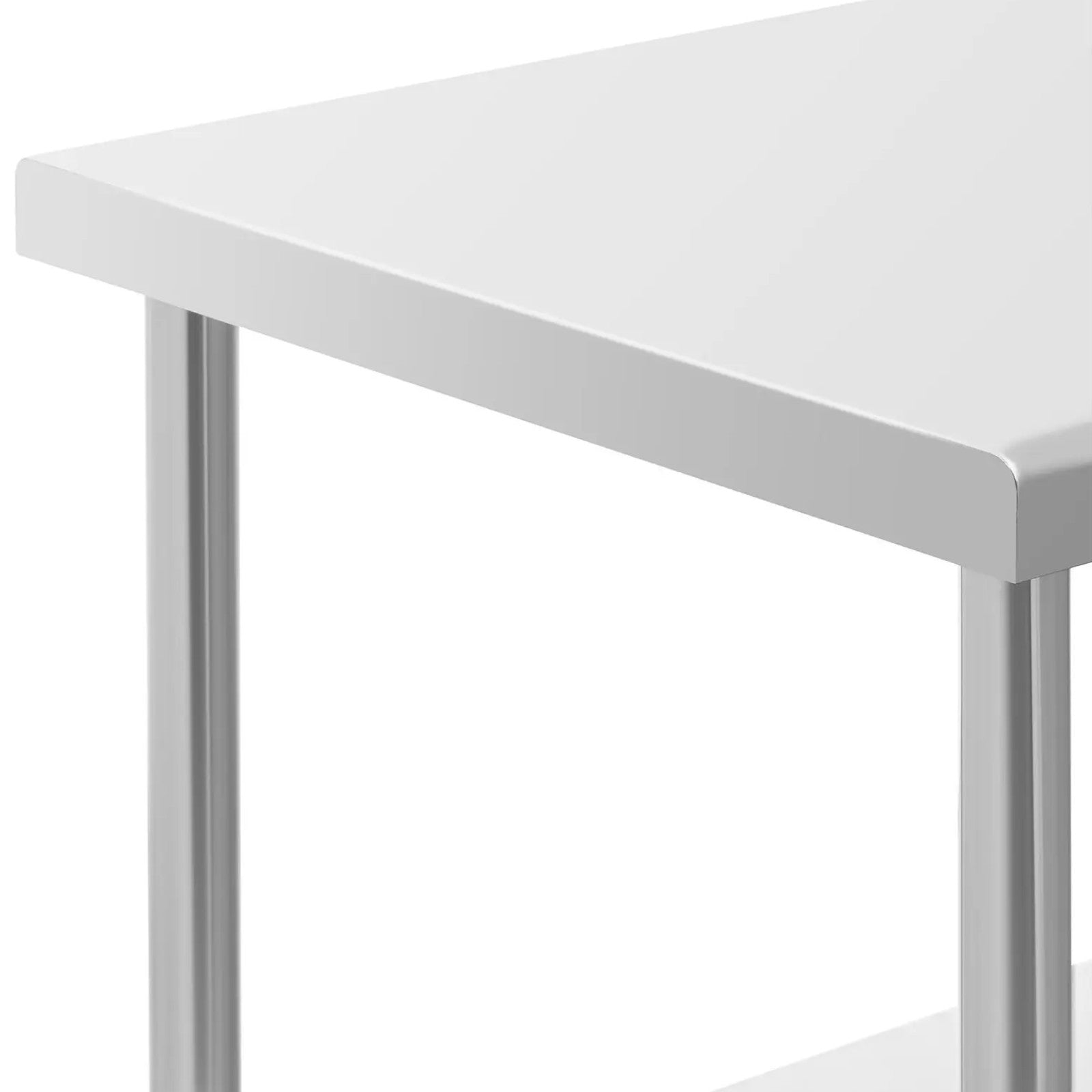 Royal Catering Table worktop on wheels, 2 levels, 60 x 80 cm, STEEL, up to 135 kg – image 4