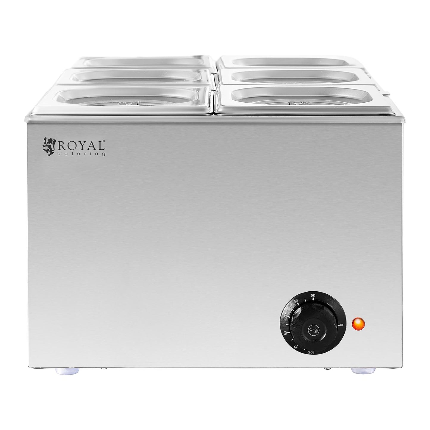 Royal Catering Bain-marie electric heater 6 x GN 1/6 640 W – image 6