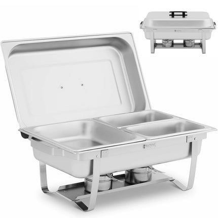 Royal Catering Buffet bemar heater for 1/2 GN + 2x 1/4 GN