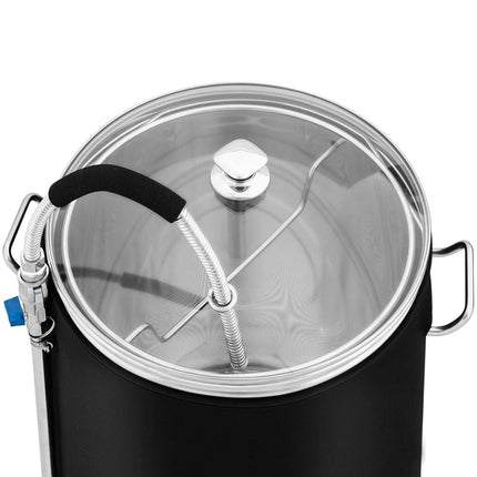 Royal Catering Boiler boiling boiler for producing beer LCD 10-100C 60 l – image 4