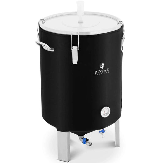 Royal Catering Container fermenting boiler wine beer fermenter with insulation 0-40C 60 l