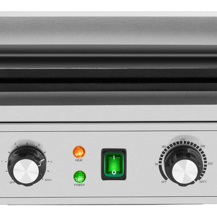 Royal Catering Waffle iron rectangular on 3 Belgian Waffles TEFLON 1500 W – image 3