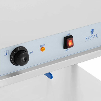 Royal Catering Bain-marie catering heater with base, free-standing 2 x GN 1/1 1265 W – image 3