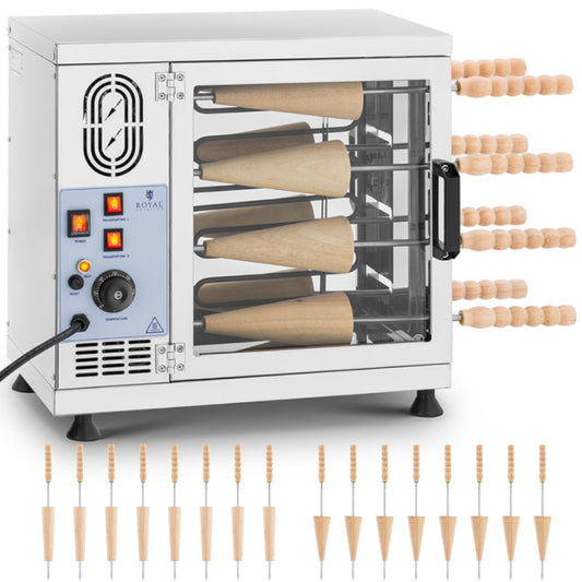 Royal Catering Chop machine for Hungarian trench wheelers 300C 3500W 230V