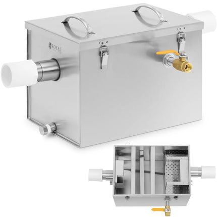 Royal Catering Under-sink catering grease separator, 21 liters