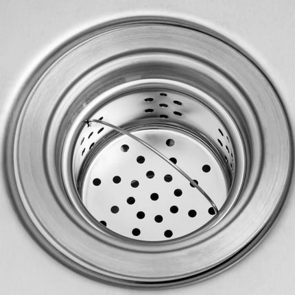 Royal Catering Single-bowl pool sink with drainer, shelf and rim, left, 100 x 70 x 97 cm – image 3