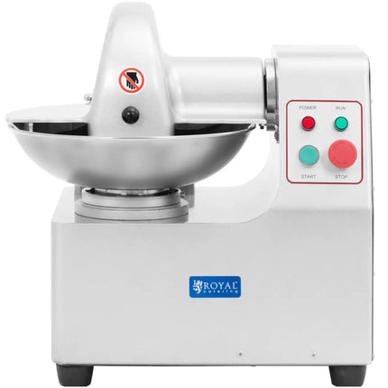 Royal Catering Horizontal bowl butcher cutter for mincing, chopping, meat, vegetables, 5 l, 550 W – image 2
