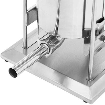 Royal Catering Electric vertical sausage stuffer, 4 funnels, 25 l, 350 W – image 5