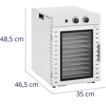 Royal Catering Food dryer for fruits, mushrooms, herbs, 12 grates, 1000 W – image 5