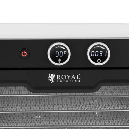 Royal Catering Food dryer for fruits, mushrooms, herbs, 8 racks, 800 W – image 2