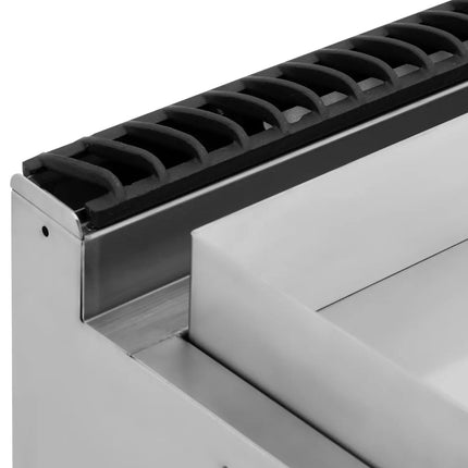 Royal Catering Grill, smooth grill plate with a cabinet for propane / LPG / natural gas 12 kW – image 4
