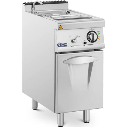 Royal Catering Electric bain marie with cabinet and tap 2x GN 1/2 2x GN 1/3 6000 W – image 9