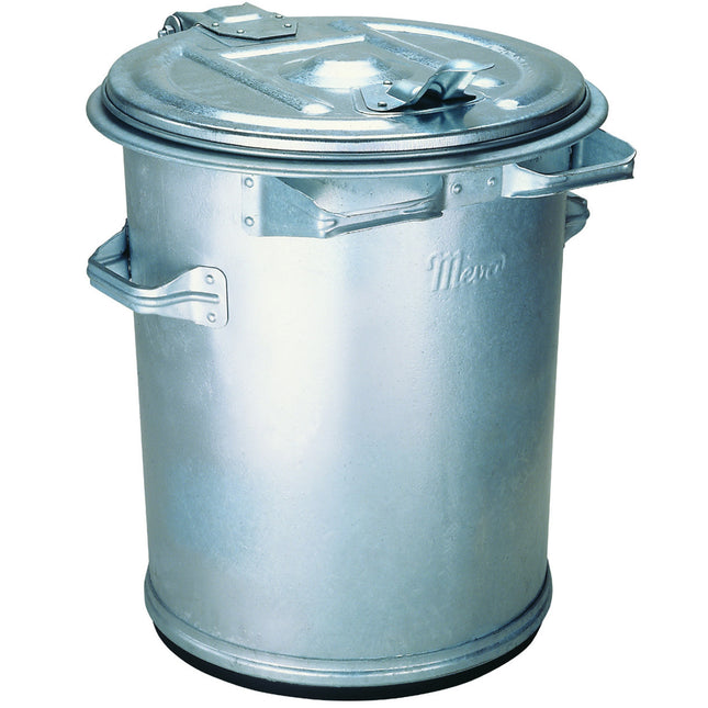 MEVA Metal container Retro bucket for hot ash with galvanized sheet 70L