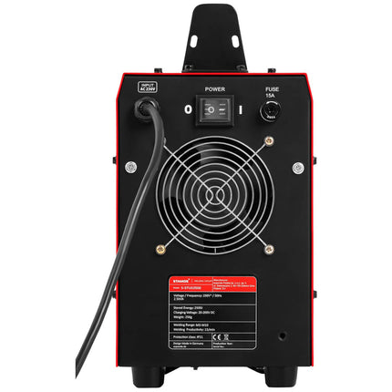 Capacitor welding machine for screw nails metal pegs M3 - M10 S-STUD2500 Juli Stamos Germany