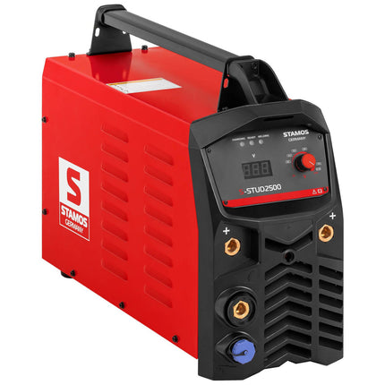 Capacitor welding machine for screw nails metal pegs M3 - M10 S-STUD2500 Juli Stamos Germany