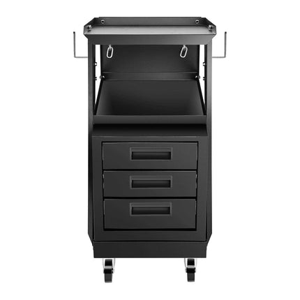 Stamos Germany Welding trolley steel with 3 drawers 2 shelves carrying up to 75kg – image 5