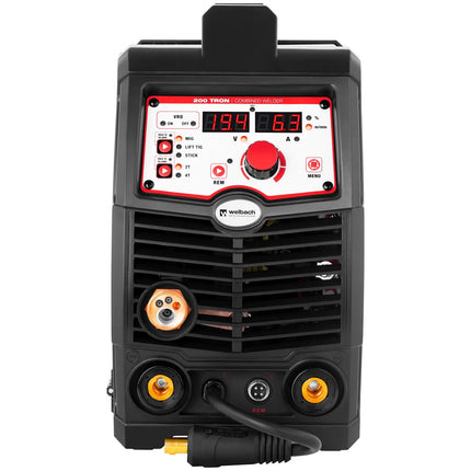 Welbach Digital multifunctional TIG MIG/MAG MMA FCAW 200A welding machine – image 3