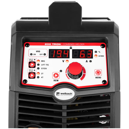 Welbach Digital multifunctional TIG MIG/MAG MMA FCAW 200A welding machine – image 5