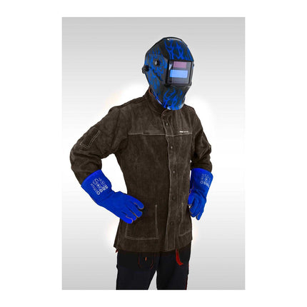Stamos Germany Durable leather protective welding jacket L – image 3