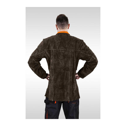 Stamos Germany Durable leather protective welding jacket L – image 4