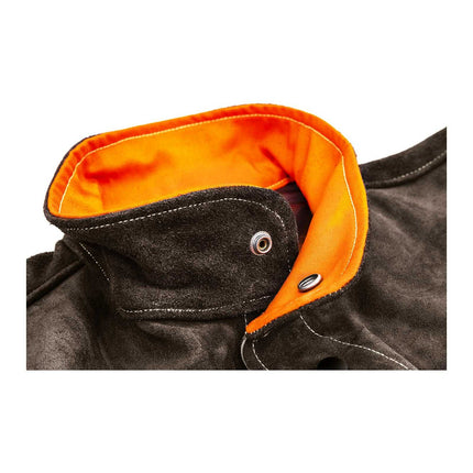 Stamos Germany Durable welding jacket protective leather XL size – image 6