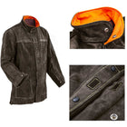 Stamos Germany Durable welding jacket protective leather XL size